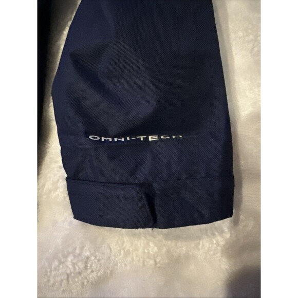 Columbia Boys Size Large Ski Jacket Snowboard Blue Outgrown Sleeve Omni Tech - Picture 4 of 14
